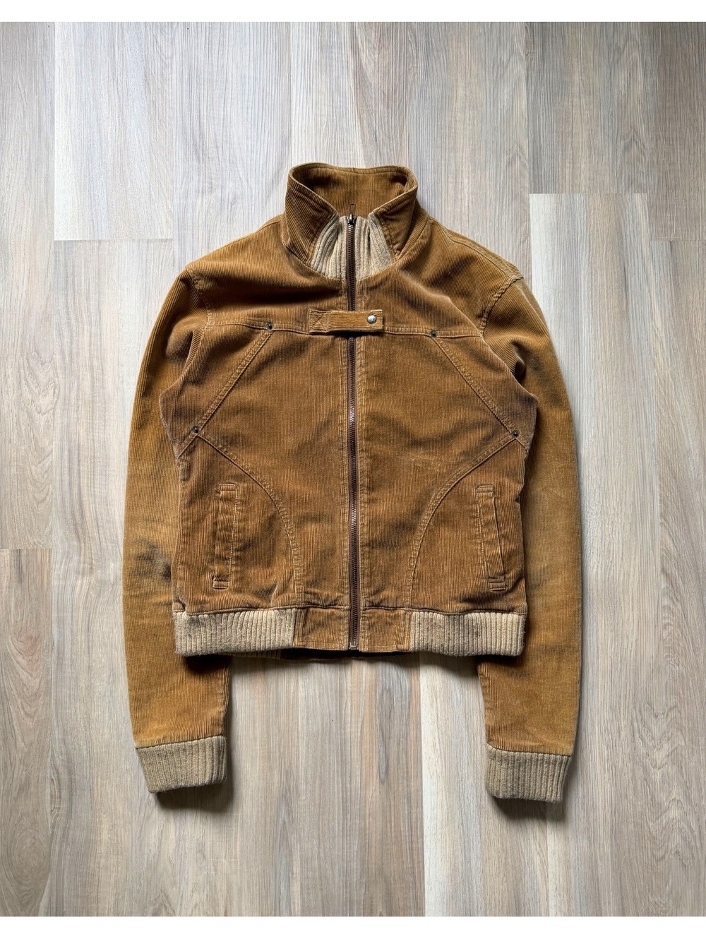 Vintage Y2K OK! Corduroy Zip Up Jacket